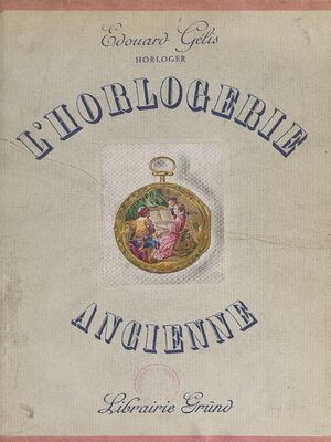 cover image of L'horlogerie ancienne